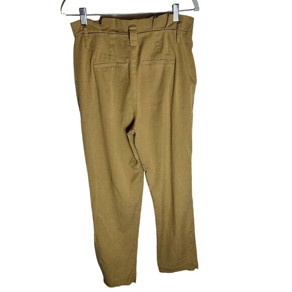 Womens Ecru Tapered Pants - Picture 5 of 8